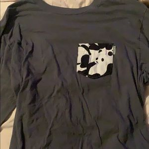 Long sleeve panda shirt
